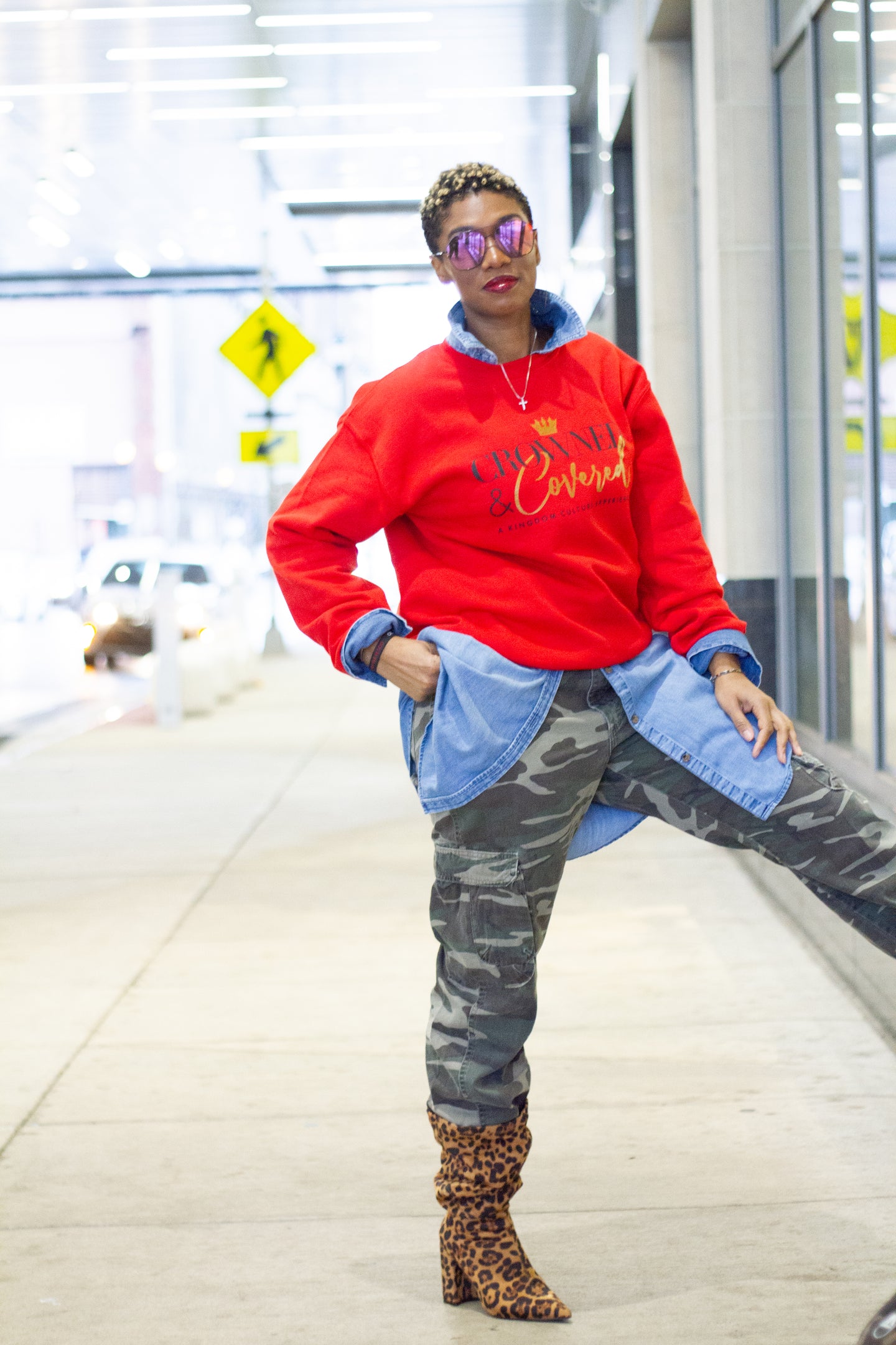 Unisex Crowned & Covered Signature Crew